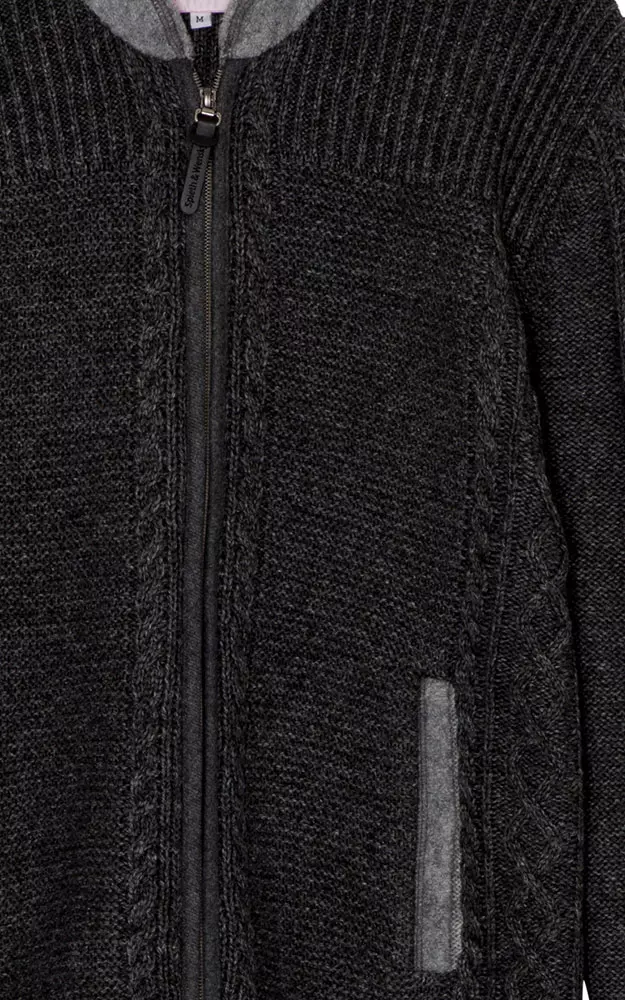 Strickjacke Baltus, anthrazit