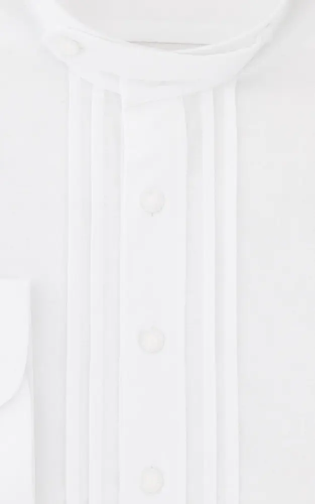 Hemd 1006 Stehkragen, weiß