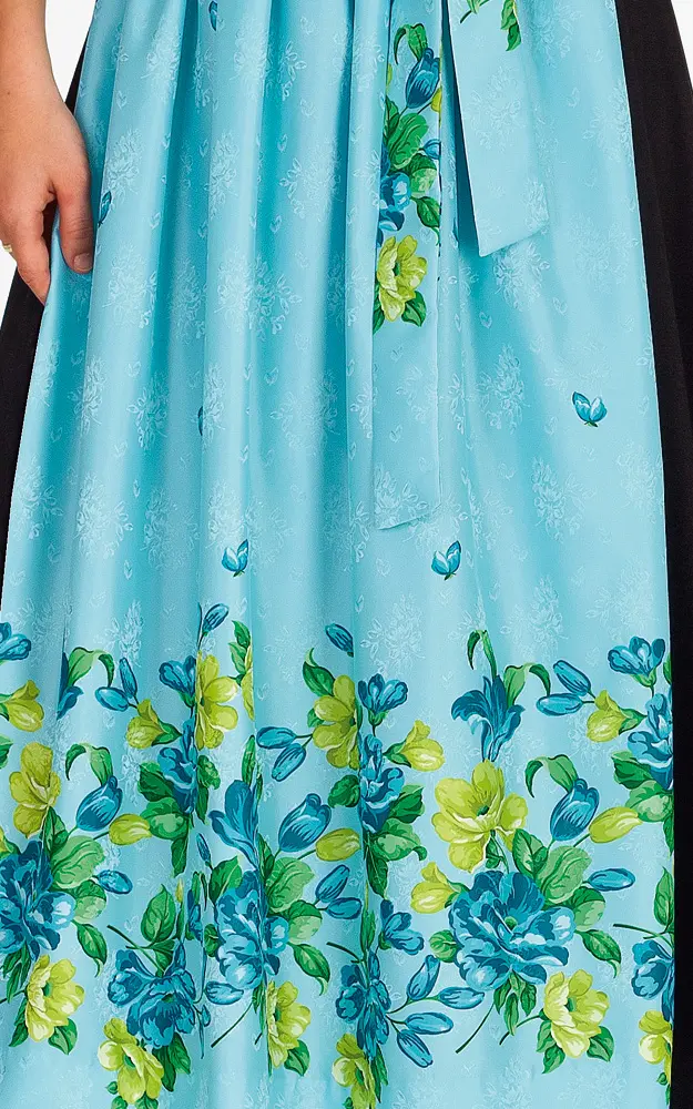 Schürze Langsee, türkis