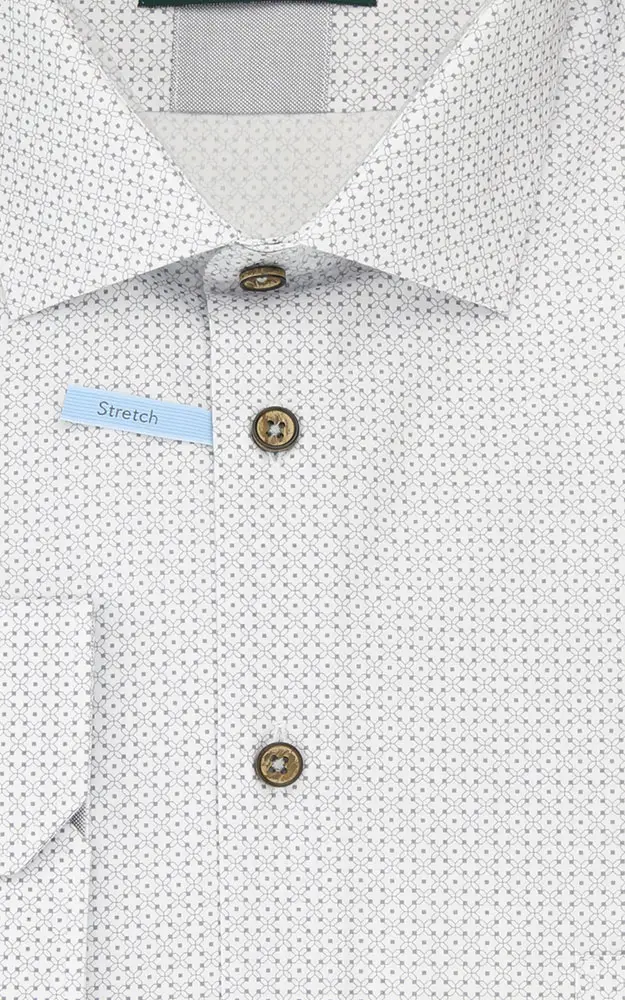 Hemd 3060 43104, grau - Slim fit