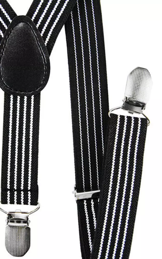 Kinder-Träger Stresemann, schwarz/weiß