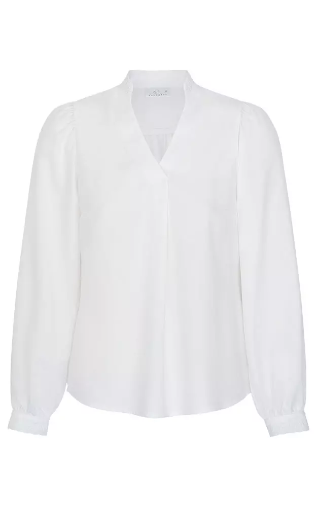 Trachtenbluse 02 52204, weiß