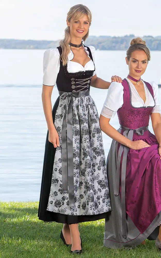 Schürze Wallersee Extra, grau