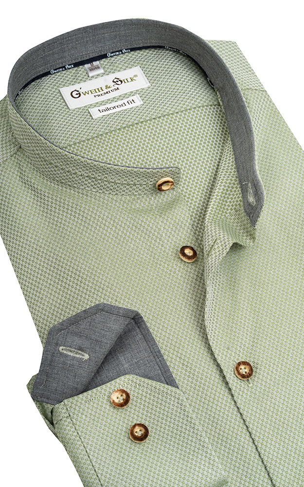 Hemd Riegsee,  hellgrün - Tailored fit