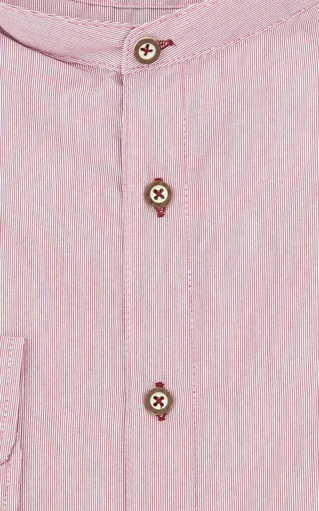 Hemd Andy, dunkelrot - Slim fit