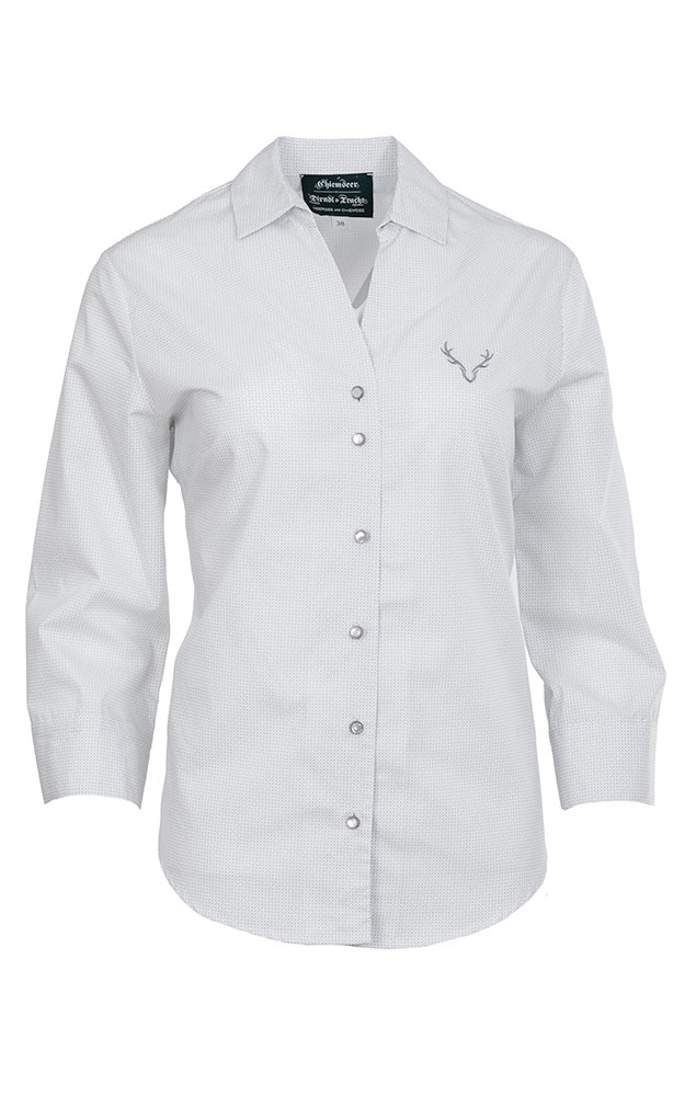 Trachtenbluse 6004 43115, weiß/grau