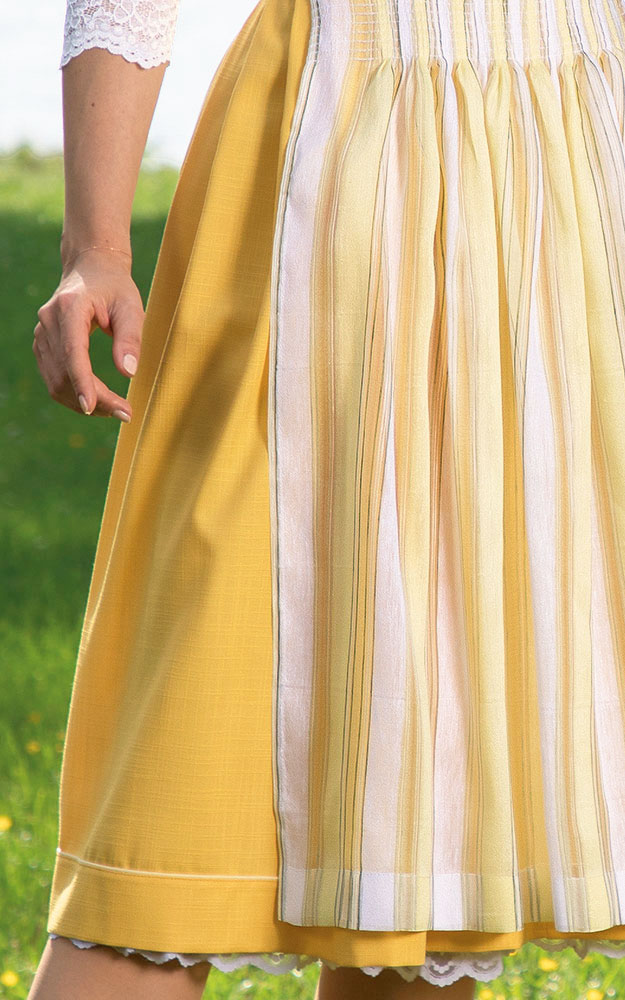 Blusendirndl Goldtal, mit Schürze