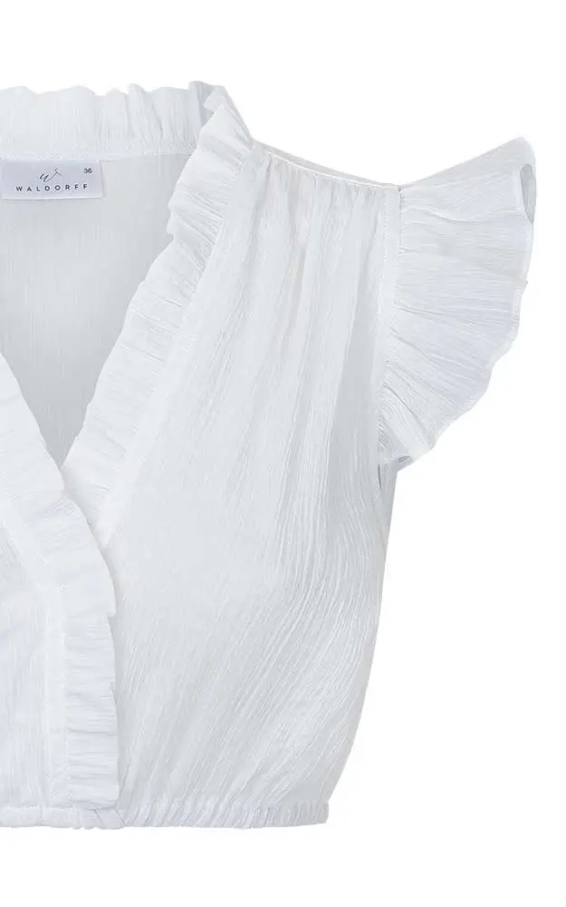 Dirndlbluse Flori, weiß