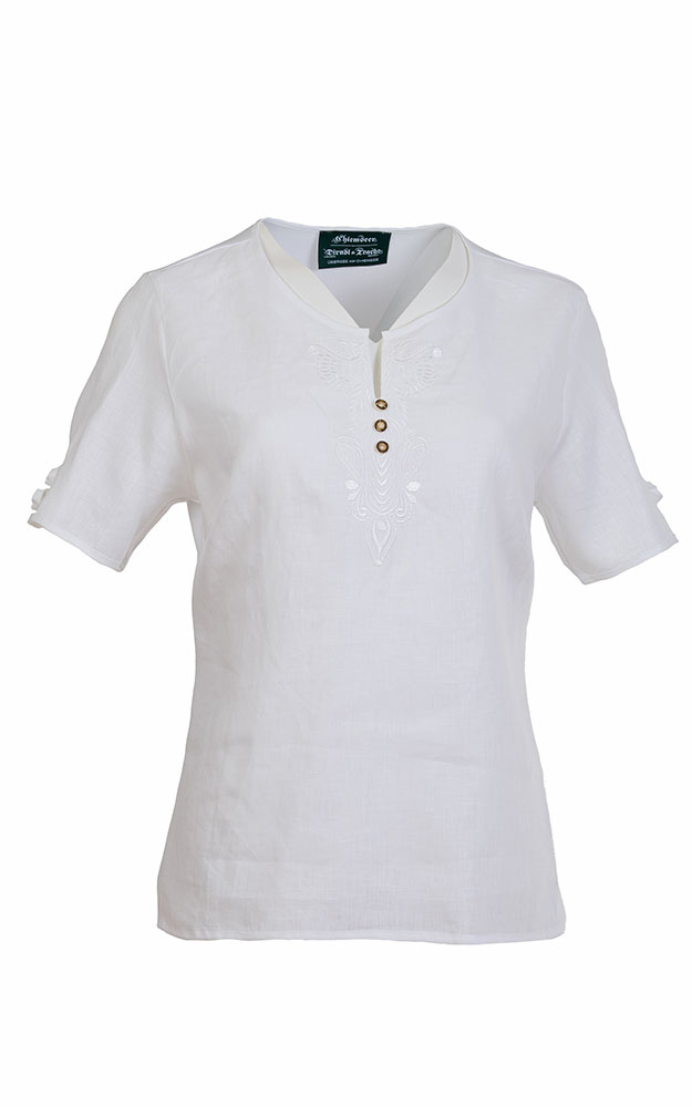 Trachtenbluse 6144 19110, weiß