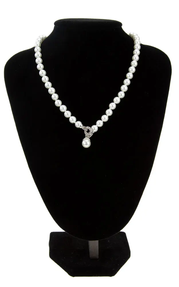 Kette SL607 Perle, weiß