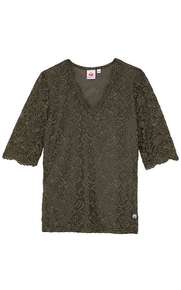 Trachtenbluse Arktis, oliv