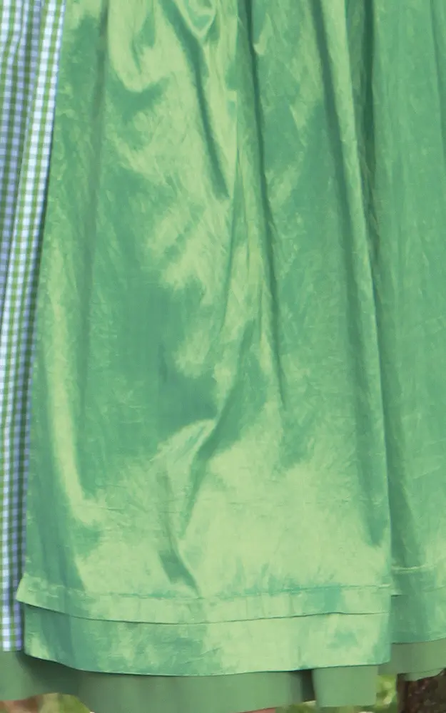 Schürze Taft, apfelgrün