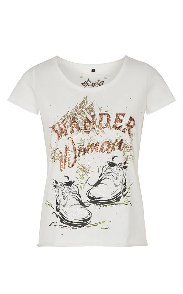Damen-Shirt Wander Woman, weiß