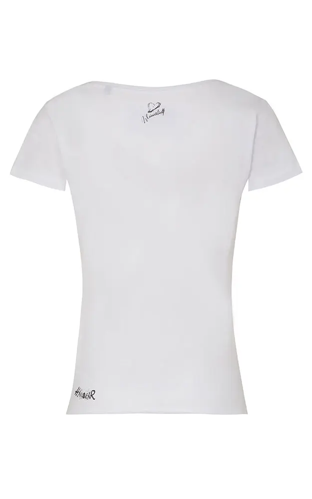 Damen-Shirt Weinkind, weiß