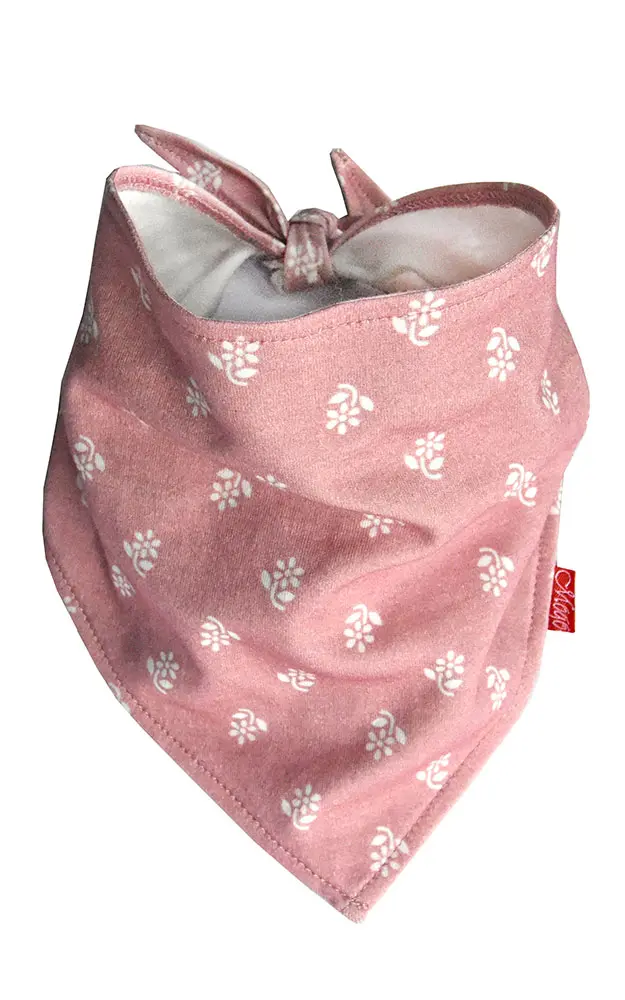 Baby-Kopftuch/Halstuch Leni, altrosa