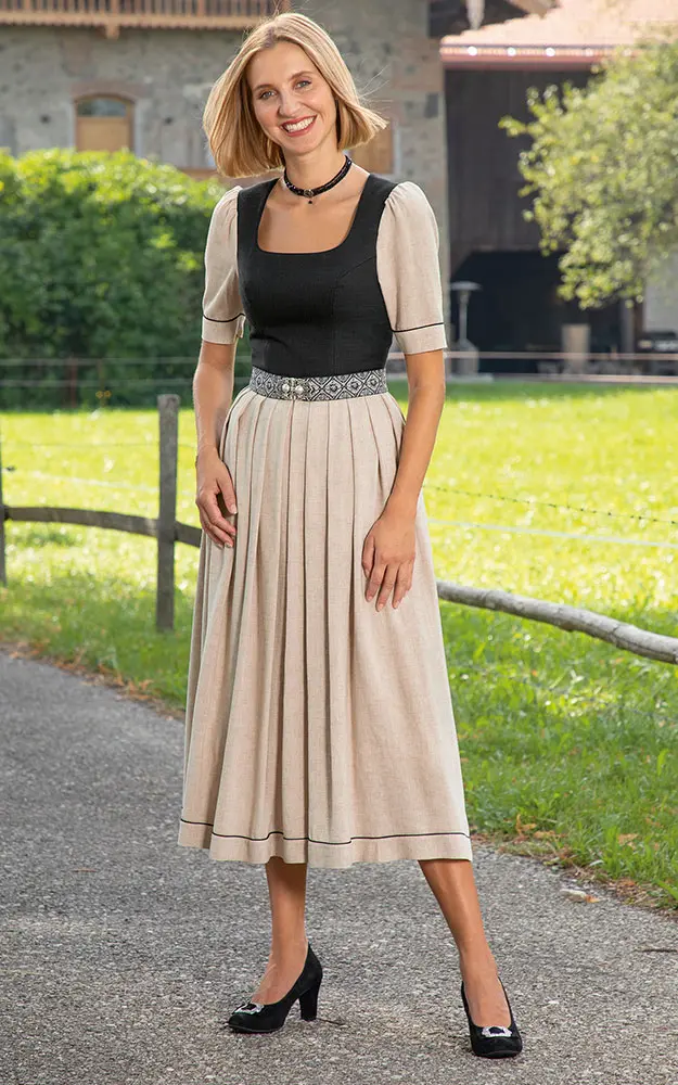 Kleid Haslach, ohne Schürze