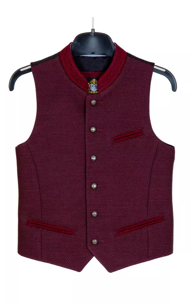 Kinderweste Noah, weinrot