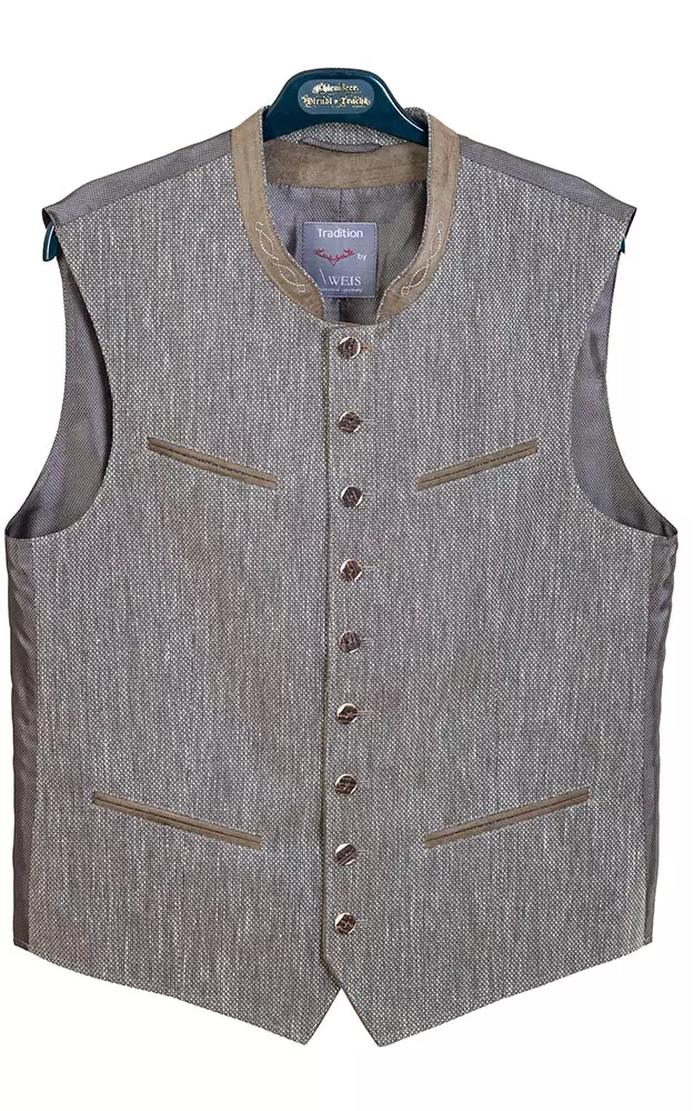 Weste Bodensee E, dunkelbeige