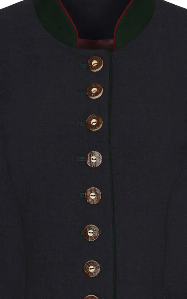 Jacke Adnet, anthrazit/tanne