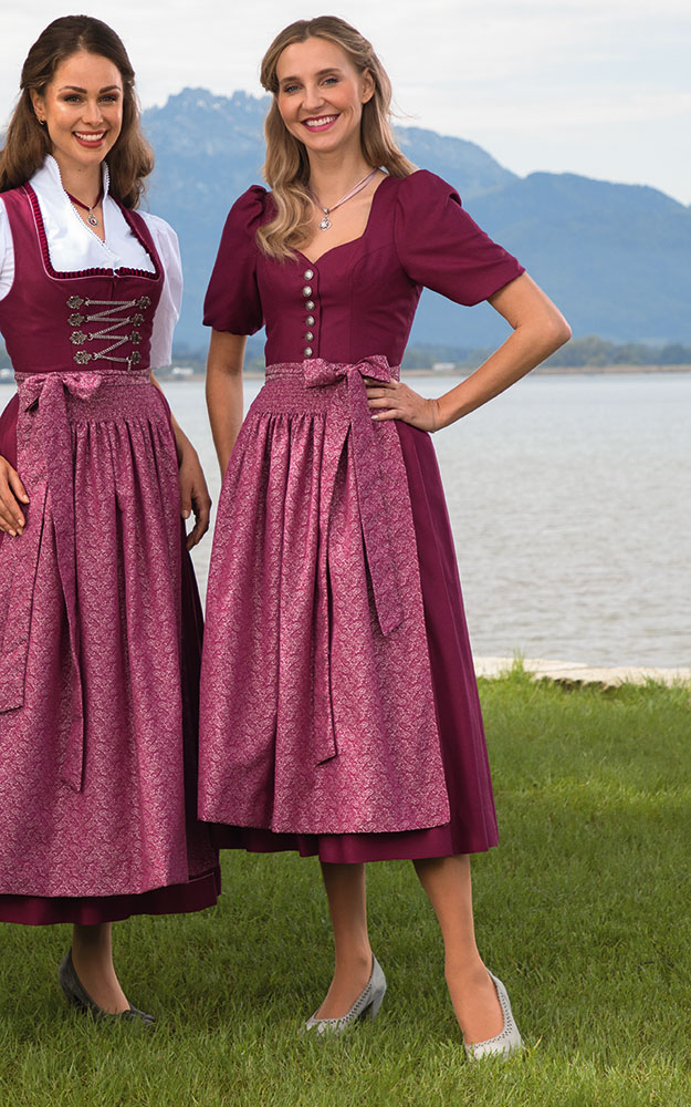Dirndl Andechs, mit Schürze