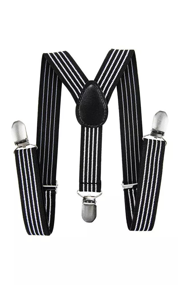 Kinder-Träger Stresemann, schwarz/weiß