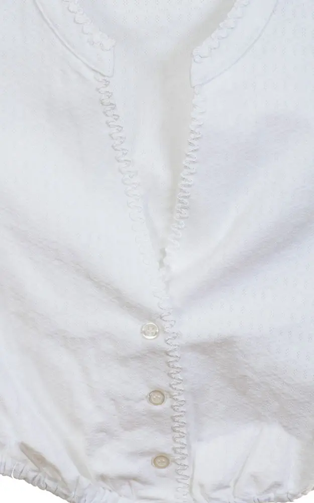 Dirndlbluse Betty, weiß