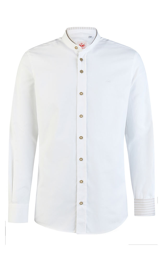 Hemd Hilko, weiß SK - Slim fit