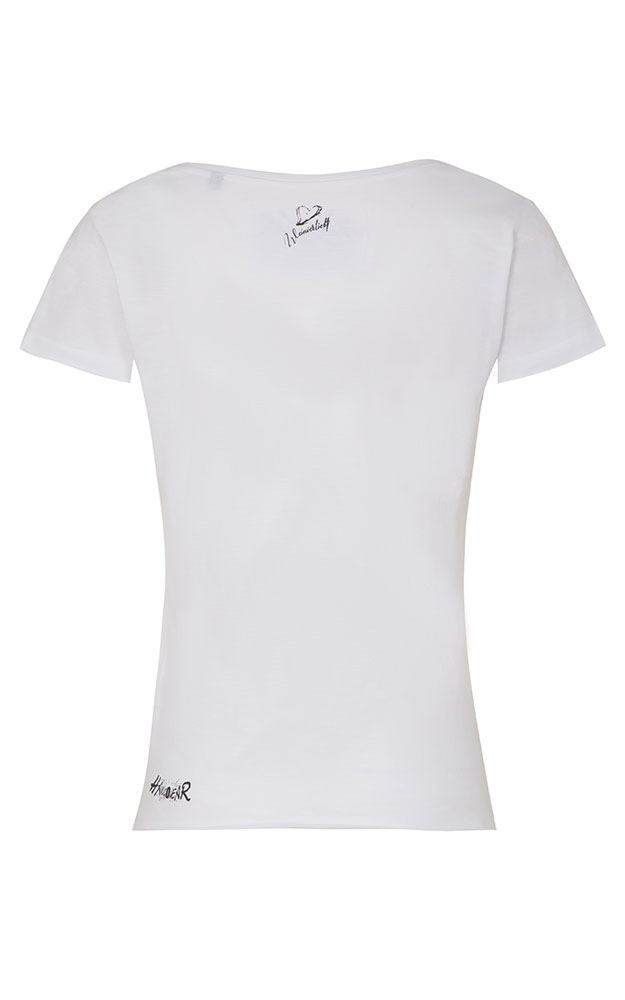 Damen-Shirt Weinkind, weiß