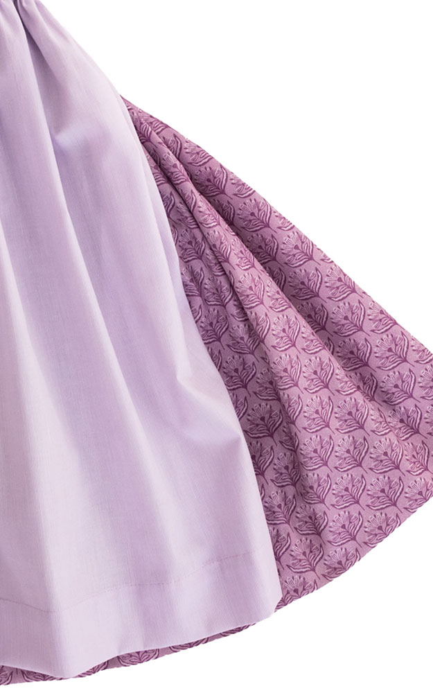 Kinderdirndl Bergsee mit Schürze u. Bluse, beere