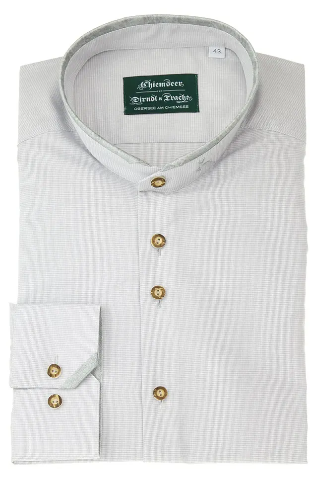 Hemd 3004 19104, grau - Slim fit