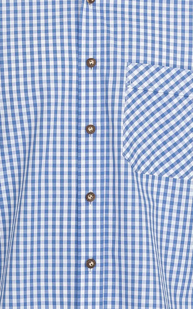 Hemd Cortina #, blau/weiß