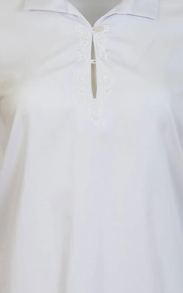 Trachtenbluse 6164 18107, weiß