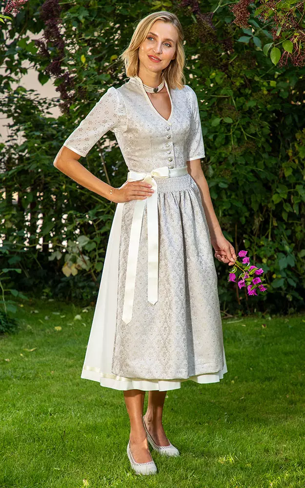 Blusendirndl Throntal sekt, mit Schürze