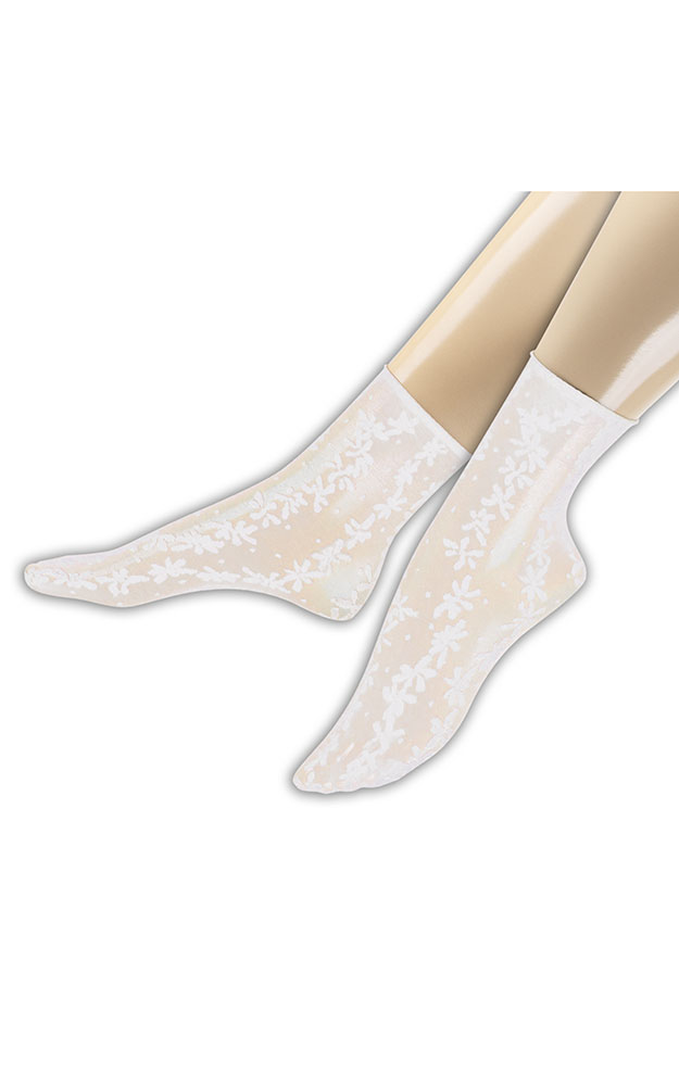Damen-Socken Laura, ecru