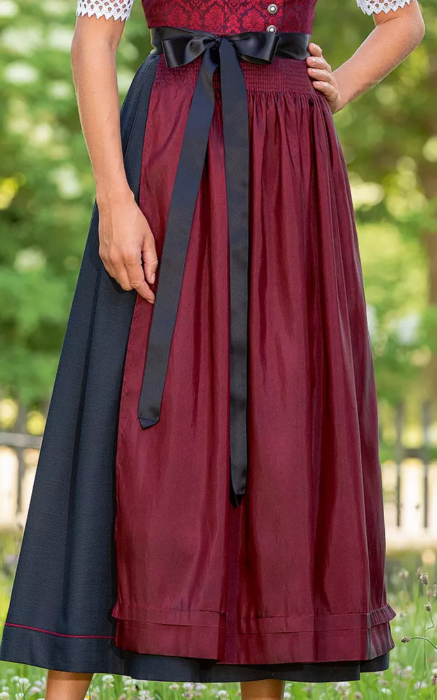 Schürze Rothgau, rot