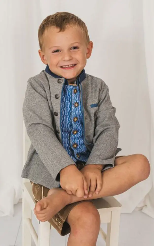 Baby-Jacke Tim, hellgrau