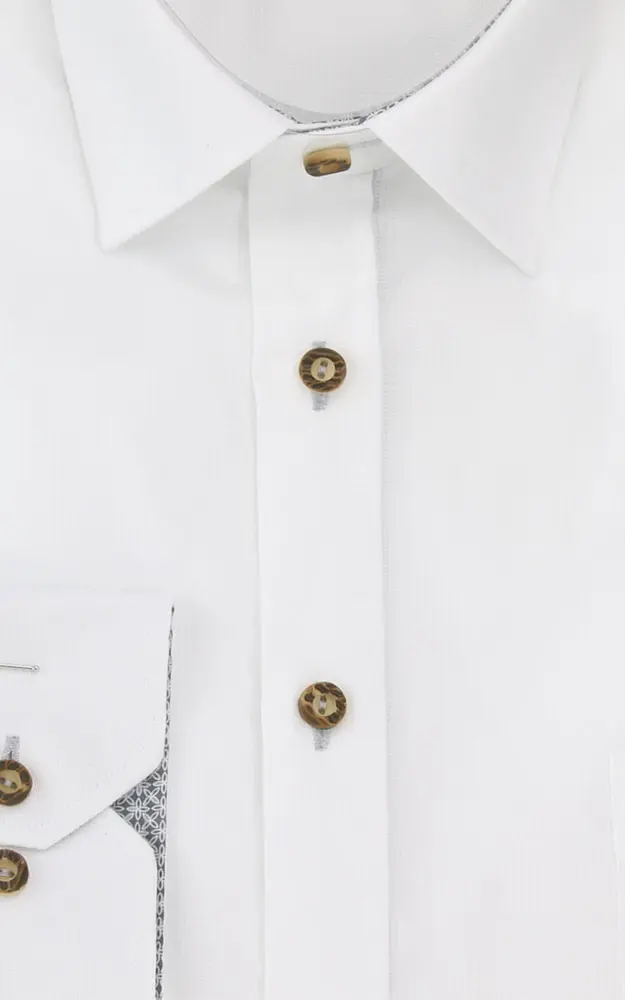 Hemd 2468H, weiß LK - Slim fit