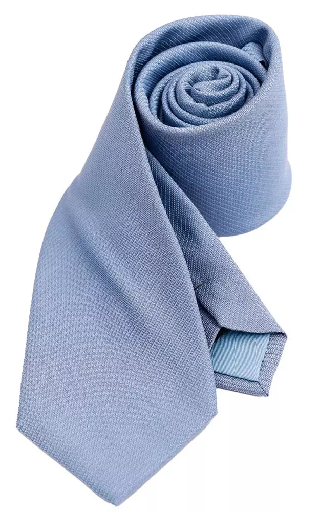 Krawatte, jeansblau uni