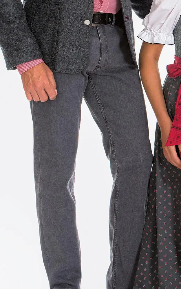 Jeans Paul, mittelgrau