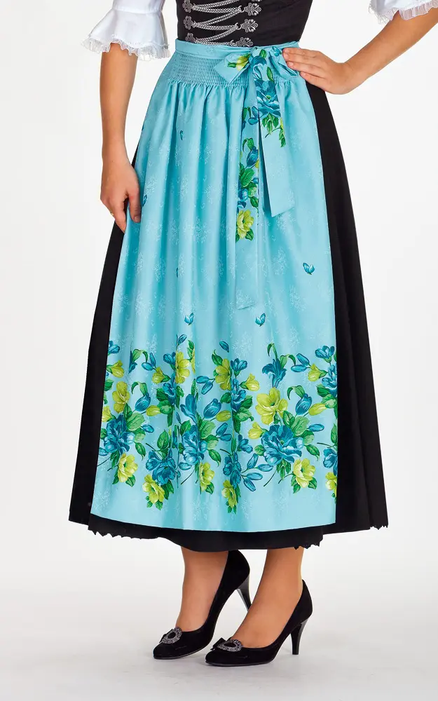 Schürze Langsee, türkis