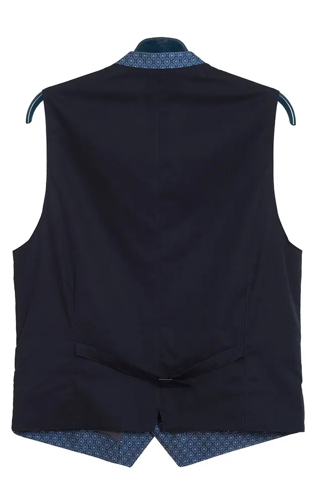 Weste Aurach 242914605, blau - Stretch