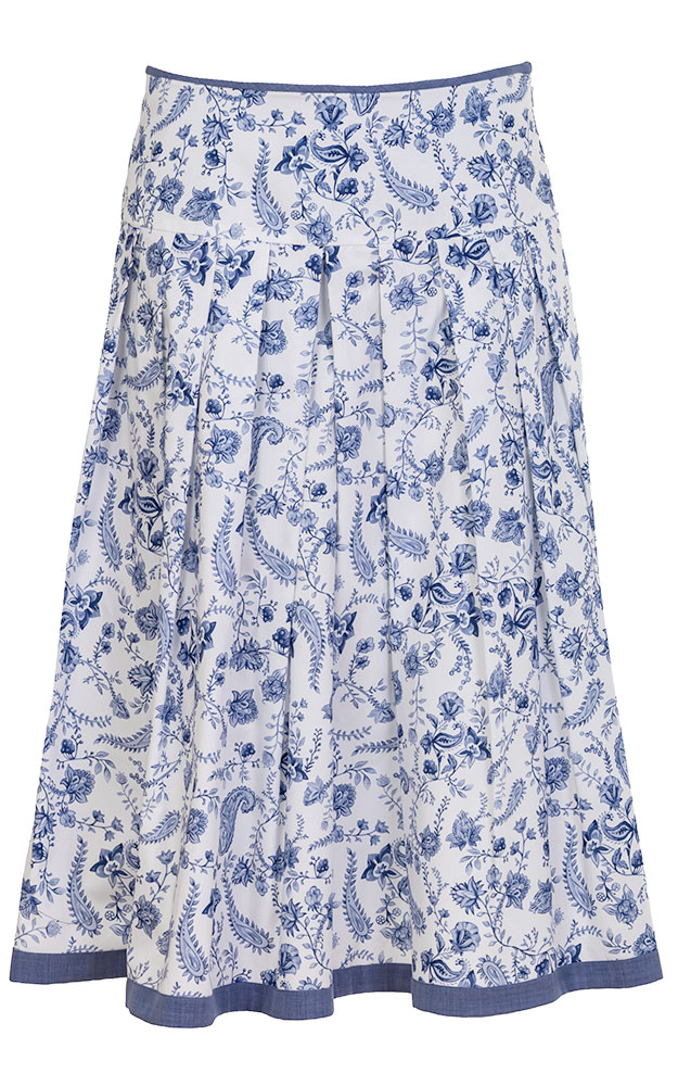 Rock 461025, jeansblau