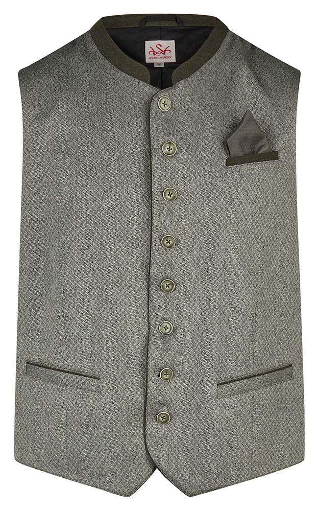 Weste Kreuzling, oliv