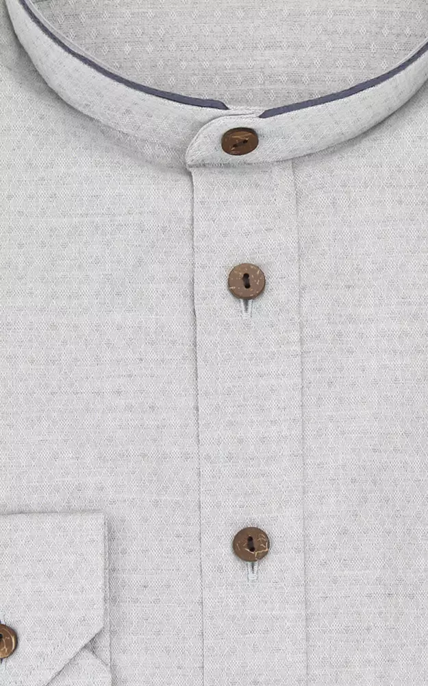 Hemd Grabensee, hellgrau - Tailored fit