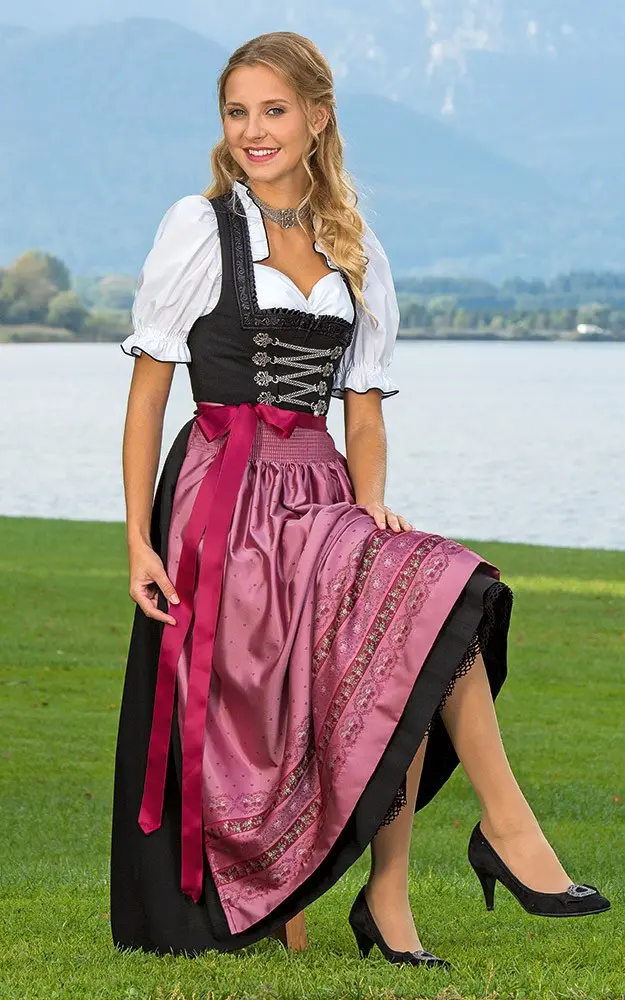 Blusendirndl Chiemgau, ohne Schürze