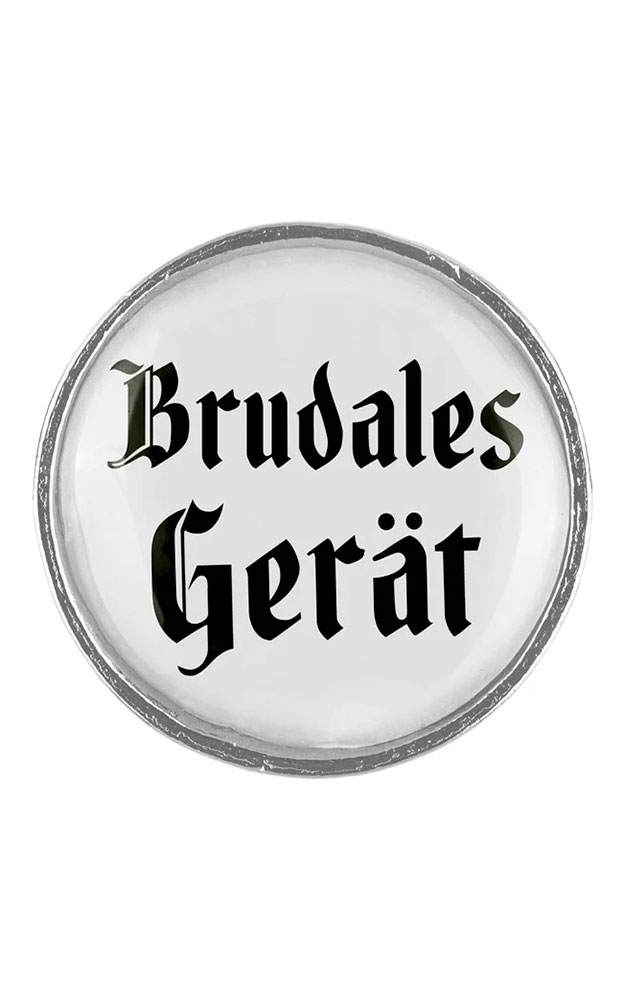 Ansteck-Pin Klassik - Brudales Gerät