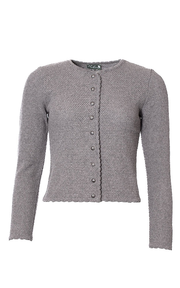 Strickjacke Pia, steingrau