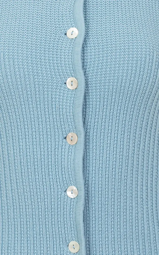 Strickjacke Arburg, türkis