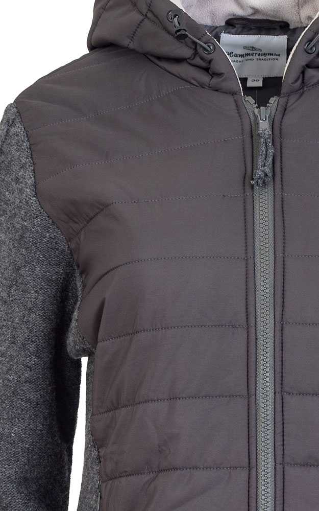 Steppjacke Island, anthrazit