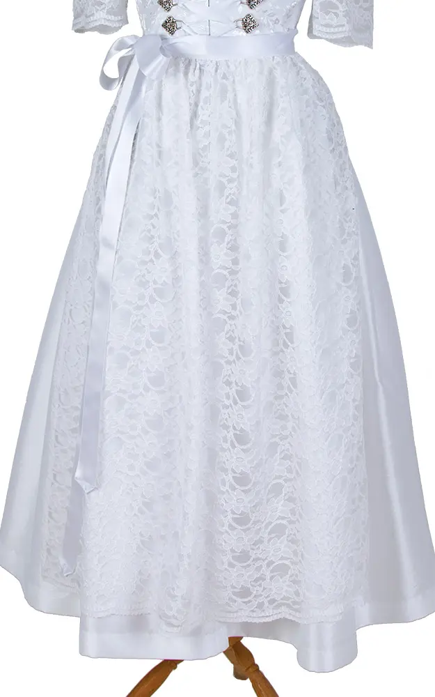 Schürze Königsee, weiß